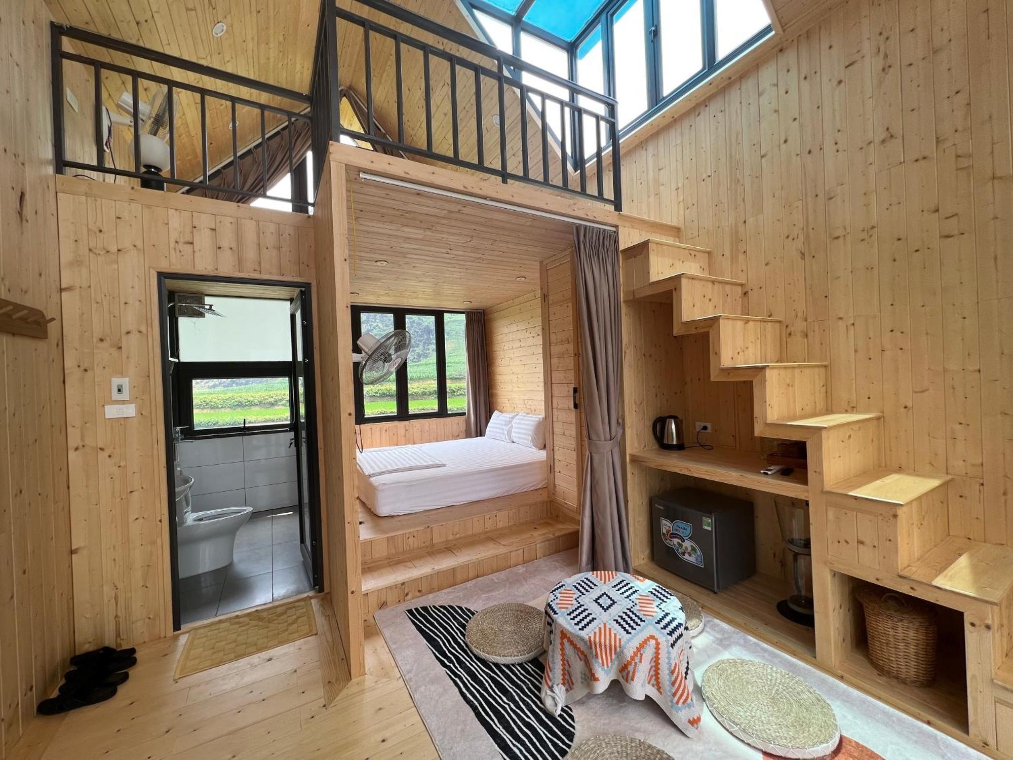 Tom'S Du Gia Homestay Lang Cac Exterior photo